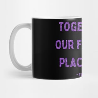 Family Day, Together is Our Favorite Place to Be, Pink Glitter Mug